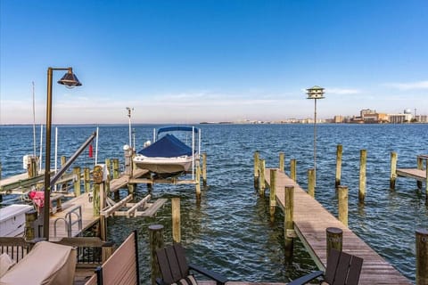 Park your boat at the dock