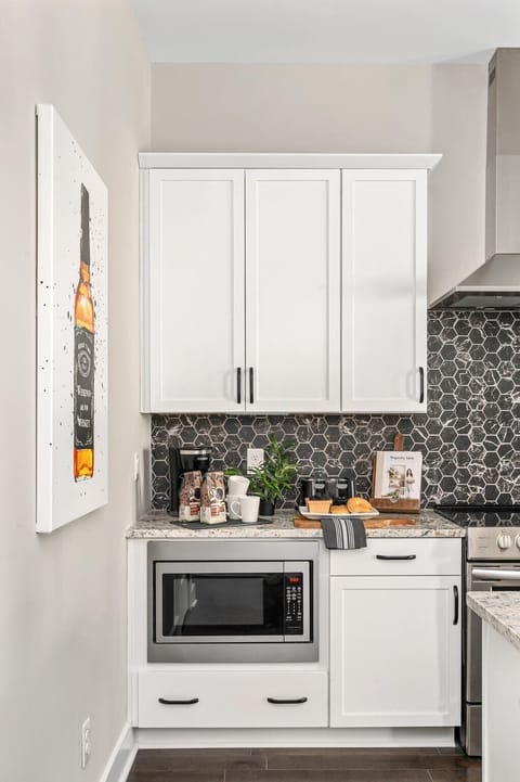 Cook up your favorite meals in our fully stocked kitchen