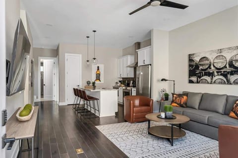 Gather in the living room and enjoy your favorite entertainment!