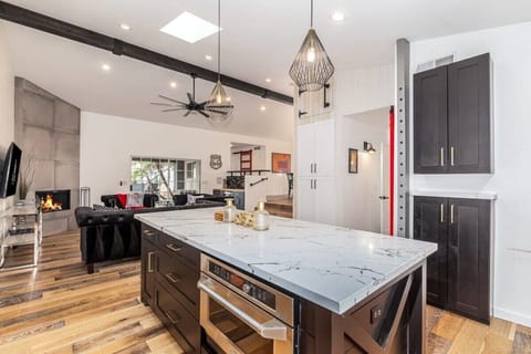 Updated modern kitchen