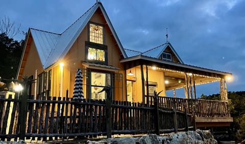 Welcome to our incredibly unique and comfy lodge. RV parking is available.