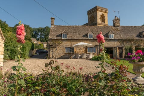 From garden looking up to Cottage