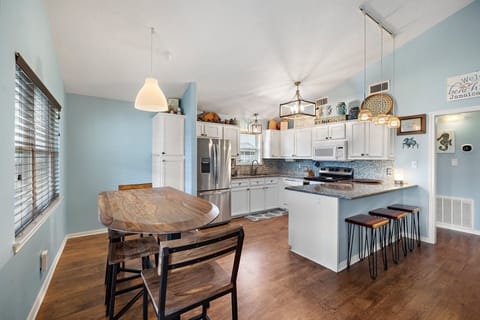 Dining room and Kitchen