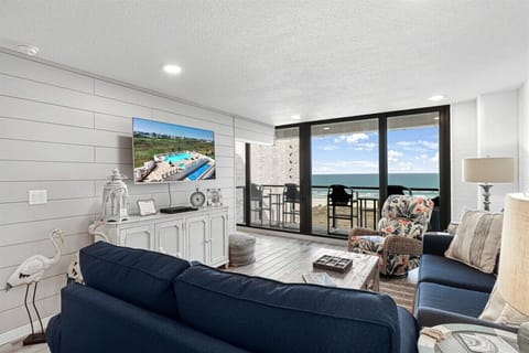 Living Room with Gulf Views