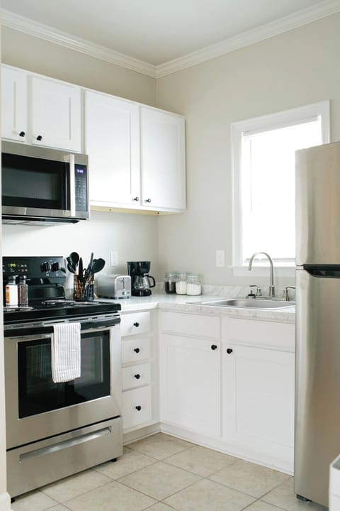 Enjoy cooking in our fully stocked kitchen!