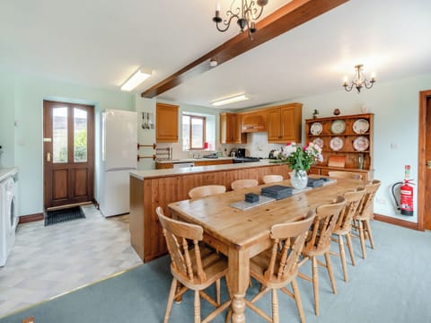 Dining Area | The Haybarn - Hill Farm Holiday Cottages, Rosedale East, near Pickering