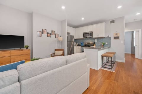 Open Floor Plan with Dedicated Seating at Island