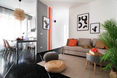 Living room Apartment SAPORE DI SORI-Solo Affitti Brevi sofà bed,dining area