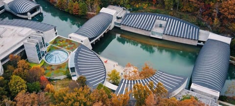 Visit Crystal Bridges in the Fall. It's a must!