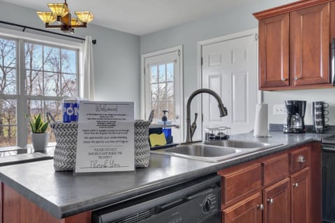 All appliances, amenities, silverware, dinnerware, cookware and accommodations have been considered and covered so all you need to worry about is family, friends, work or play. We've got the lodging handled. High Speed Internet too!