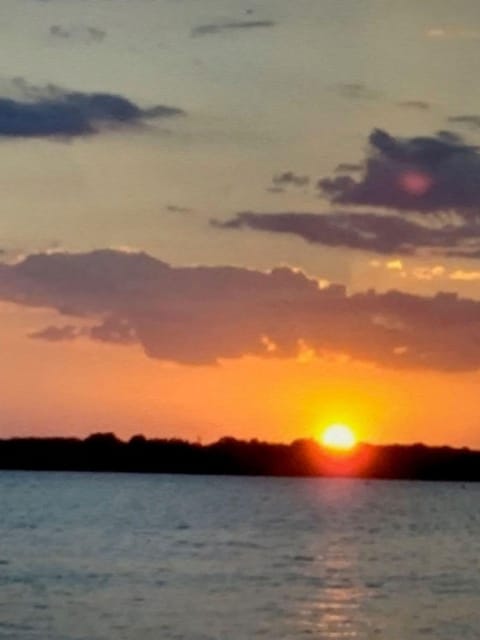 Sunsets are just amazing here at the lake!