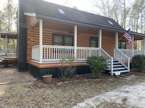 Front of the cabin