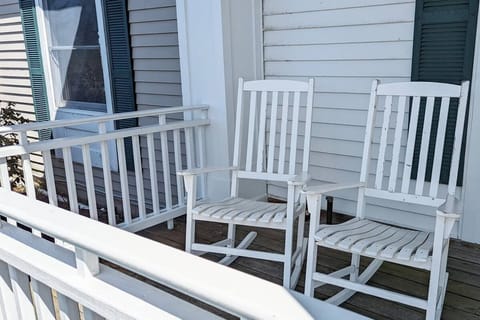 Enjoy a cold beverage and relax on the expansive decks of the clubhouse.