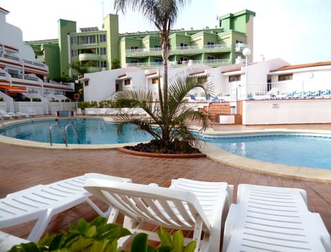 Pool 1.  Viewed from balconies.