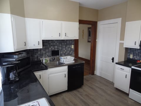 Kitchen stocked with most essentials