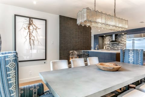 The Dining Room seats 8