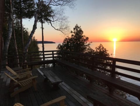 Typical summer sunset