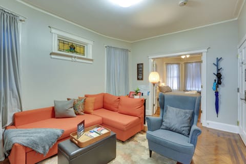 Jersey City Vacation Rental | 3BR | 1BA | 1,200 Sq Ft | Access Only By Stairs