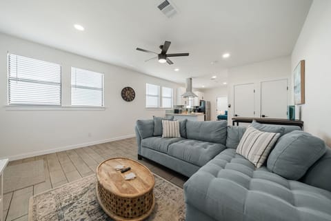 Living Room with Roku TV