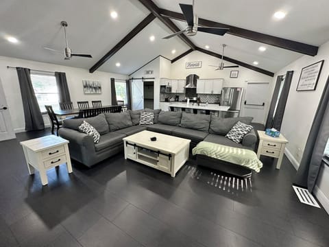 Living Room with Large Sectional.