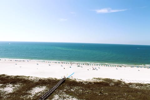 View from the 14th floor balcony. 