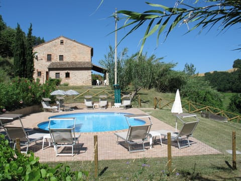 Pool and House