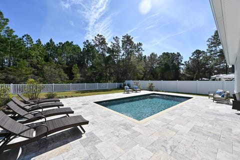 30A Beach House with private pool and golf cart included