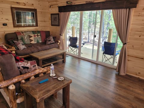 living room river view