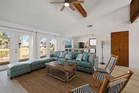 Main living area on the 2nd floor provides ample seating for you and your family or friends!