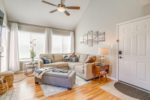 Comfortable, spacious seating.
