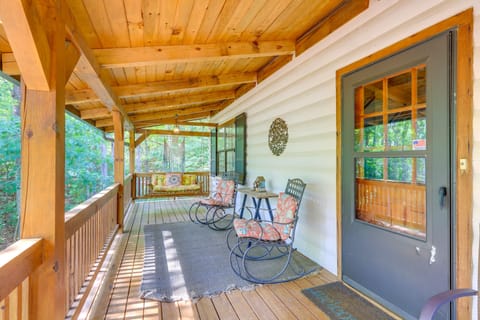 Private Deck | Charcoal Grill