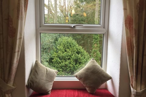 Window seat where the trees have now been cut back