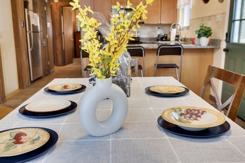 Beautiful table settings.