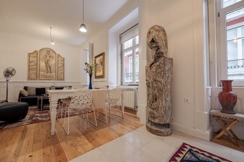 Living room fully equipped with air conditioning