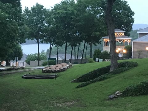 Looking off our deck.