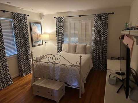 Downstairs Bedroom with Full Bed