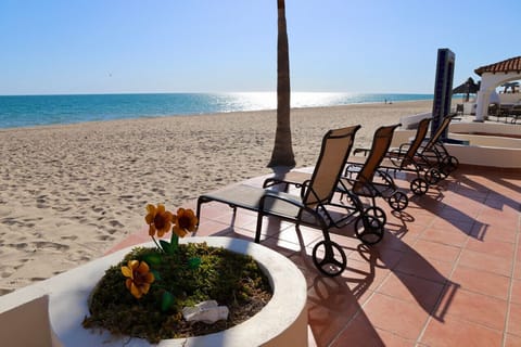 Back porch beach view