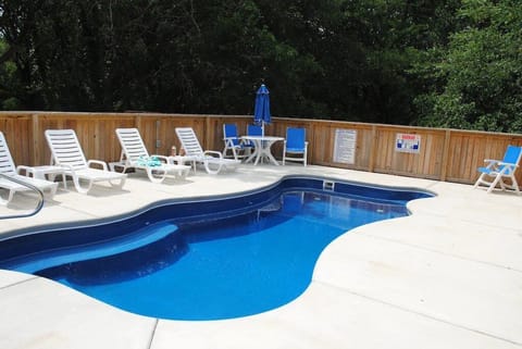 Private on-site pool