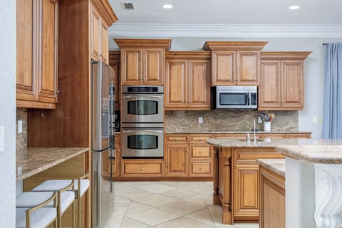 Kitchen with lots of storage