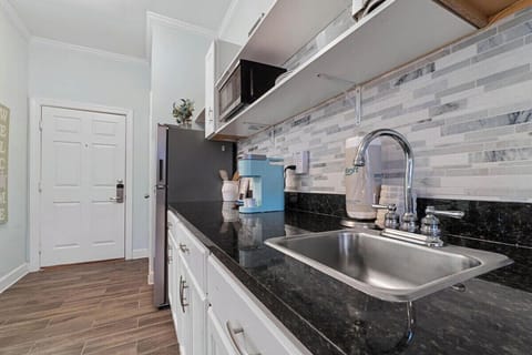 Kitchenette with full size refrigerator