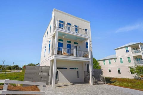 Exterior of the house, studios have there own private entrances