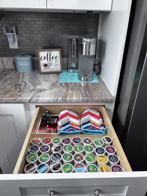 coffee maker and coffee