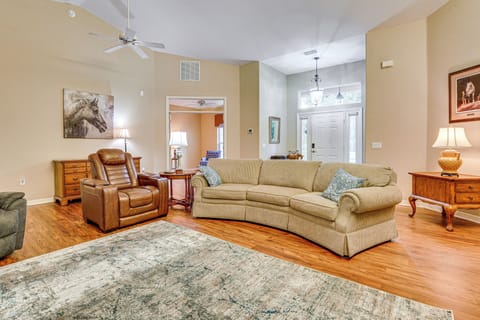 Ocala Vacation Rental | 3BR | 2BA | 2,561 Sq Ft | 2 Steps to Enter