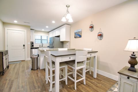 New Dining Table, Chairs and Bench