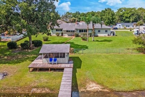 Boat house and 30ft dock
