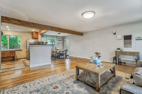Main Floor Living Room with Electric Fireplace