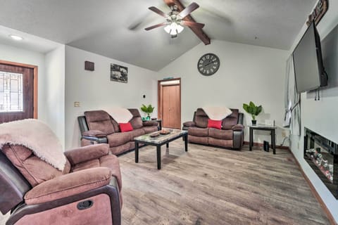 Branson West Vacation Rental | 3BR | 2BA | 1,500 Sq Ft | Exterior Steps Required