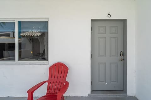 Your private retreat at Unit 6—simple, clean, and steps from the action. Perfect for guests seeking comfort and convenience in a coastal setting.