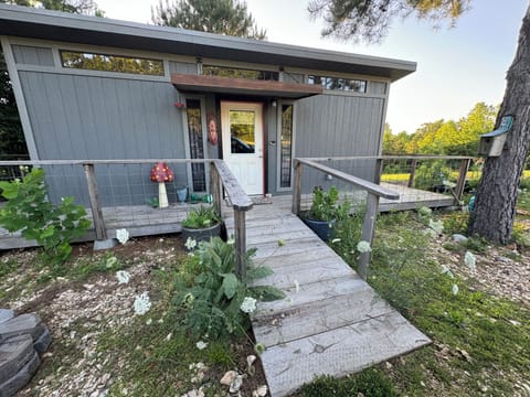 The Ridge Adventure Center framed with wildflowers Summer 2024 🩵