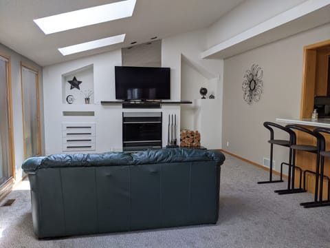 Main floor family room.